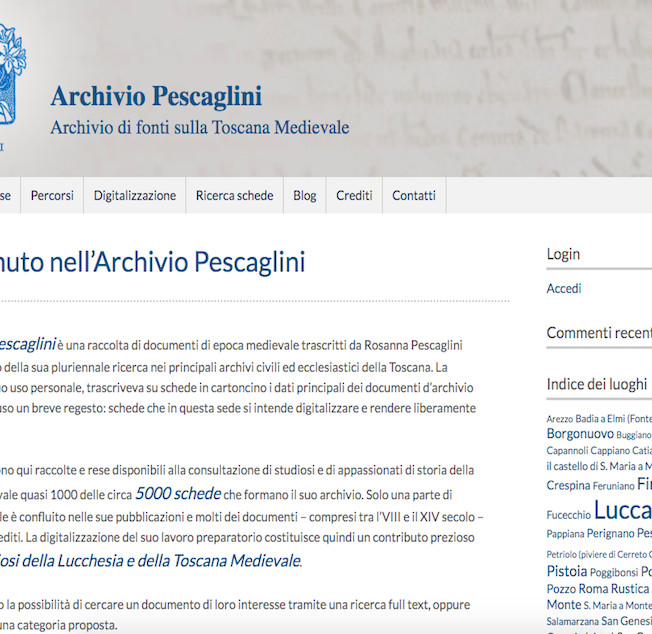 Archivio Pescaglini